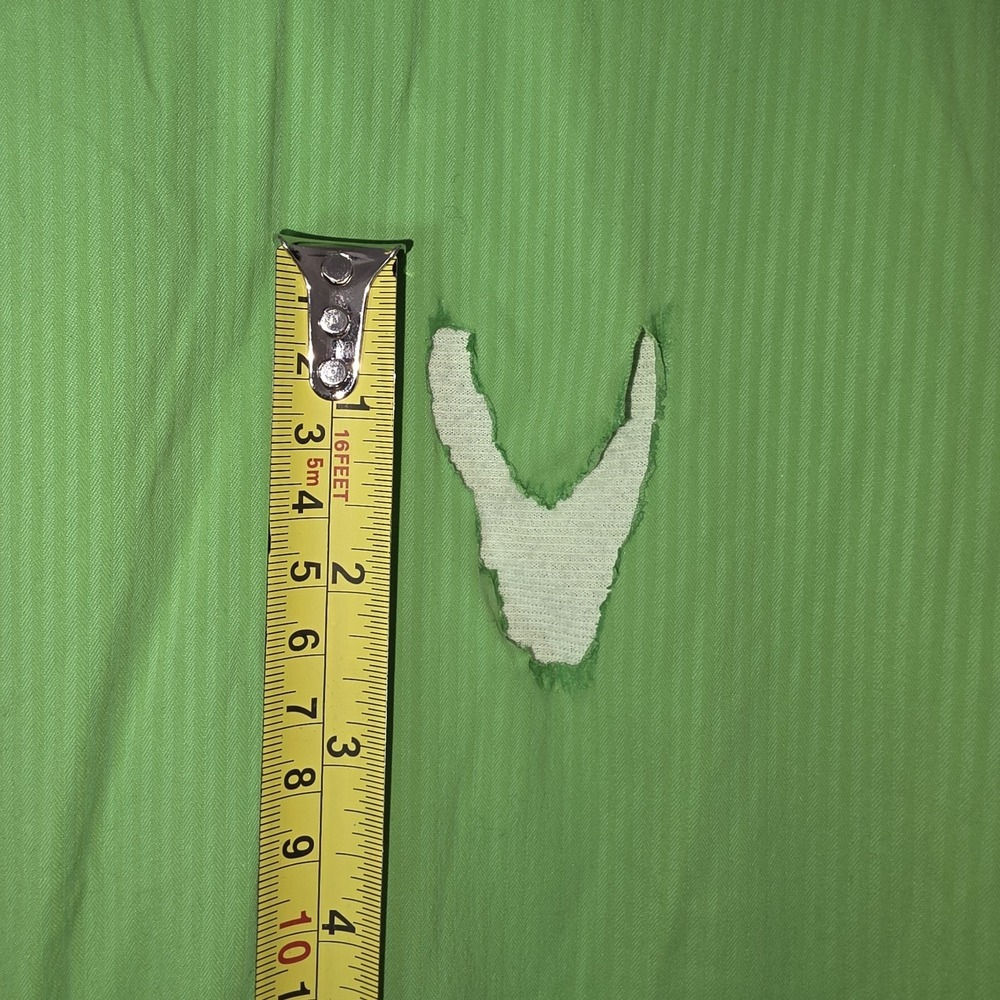 2013 Lululemon Street To Studio Full Zip Jacket  Lime Green Size 8 SEE PHOTO - Picture 8 of 9